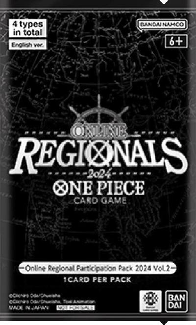Online Regional Participation Pack 2024 Vol. 2 One Piece Promotion Cards Card