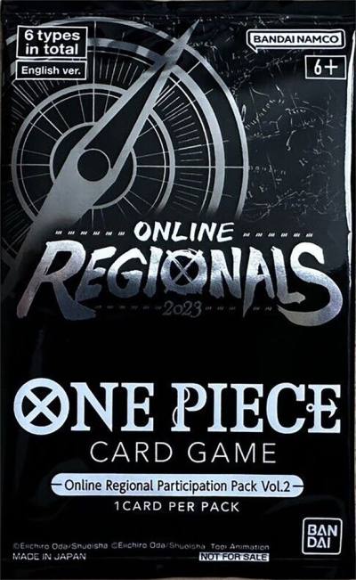 Online Regional Participation Pack Vol. 2 One Piece Promotion Cards Card