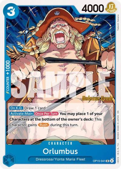 Orlumbus OP15-041 Adventure on Kami's Island Release Event Cards Card