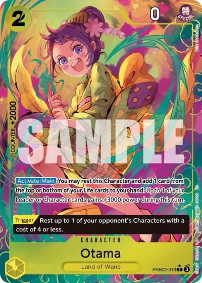 Otama (Alternate Art) PRB02-016 Premium Booster -The Best- Vol. 2 Card