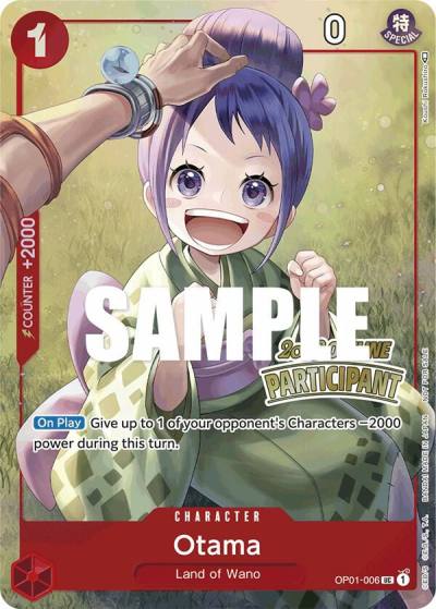 Otama (Offline Regional 2023) [Participant] OP01-006 One Piece Promotion Cards Card
