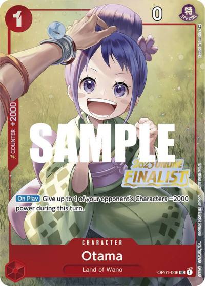 Otama (Online Regional 2023) [Finalist] OP01-006 One Piece Promotion Cards Card