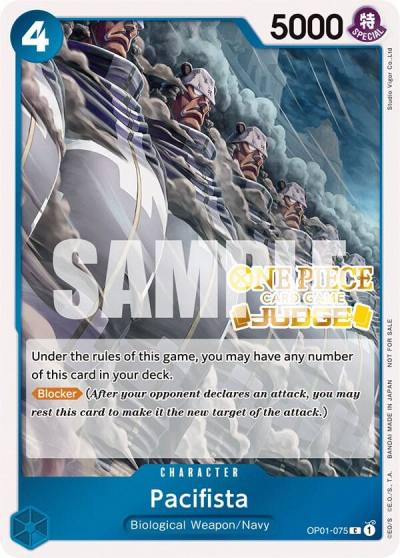 Pacifista (Judge Pack Vol. 3) OP01-075 One Piece Promotion Cards Card