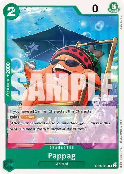 Pappag OP07-030 500 Years in the Future Card