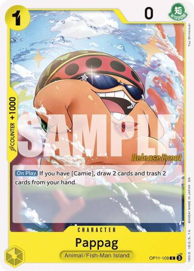 Pappag OP11-109 A Fist of Divine Speed Release Event Cards Card