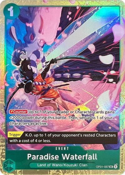 Paradise Waterfall (Premium Card Collection -Best Selection Vol. 1-) OP01-057 One Piece Promotion Cards Card