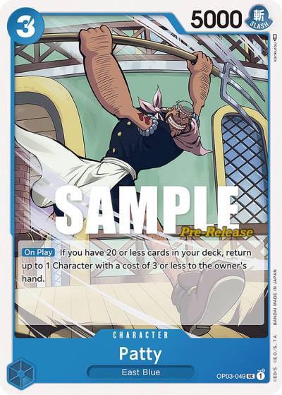 Patty OP03-049 Pillars of Strength Pre-Release Cards Card
