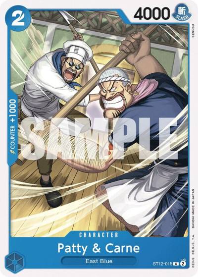 Patty & Carne ST12-015 Starter Deck 12: Zoro and Sanji Card