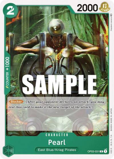 Pearl OP03-031 Pillars of Strength Card