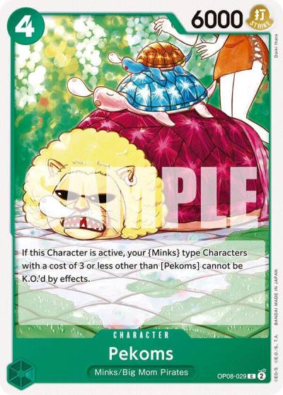 Pekoms OP08-029 Two Legends Card