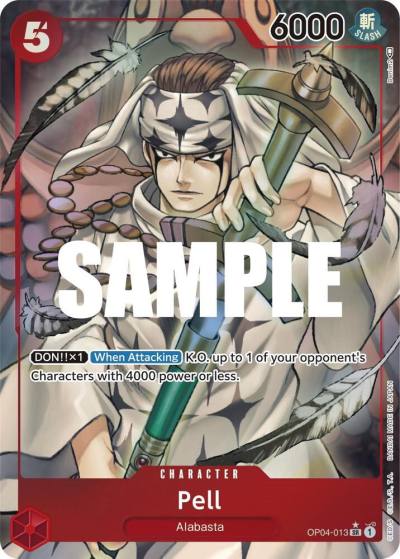 Pell (Alternate Art) OP04-013 Kingdoms of Intrigue Card