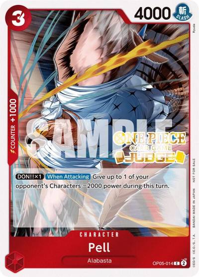Pell (Judge Pack Vol. 3) OP05-014 One Piece Promotion Cards Card