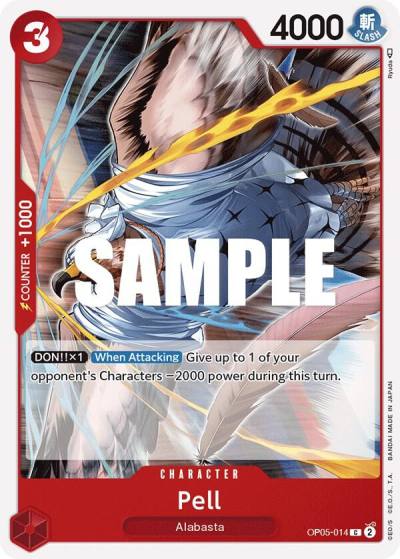 Pell OP05-014 Awakening of the New Era Card