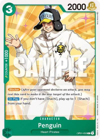 Penguin OP01-050 Romance Dawn Card