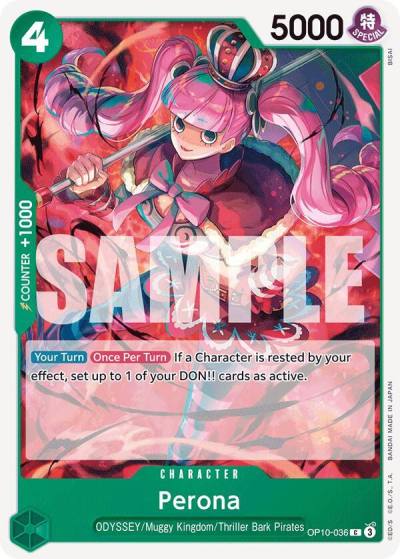Perona (036) OP10-036 Royal Blood Card