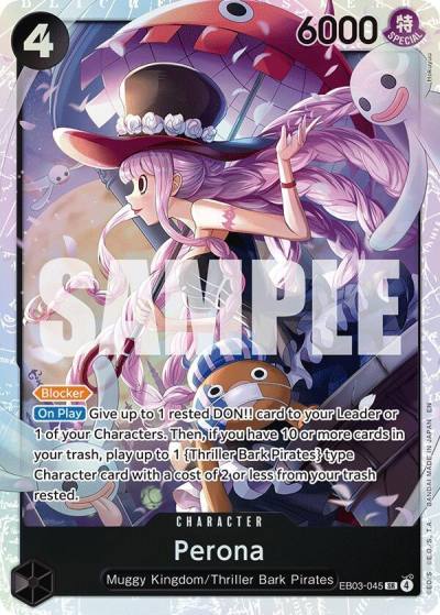 Perona (045) EB03-045 Extra Booster: One Piece Heroines Edition Card
