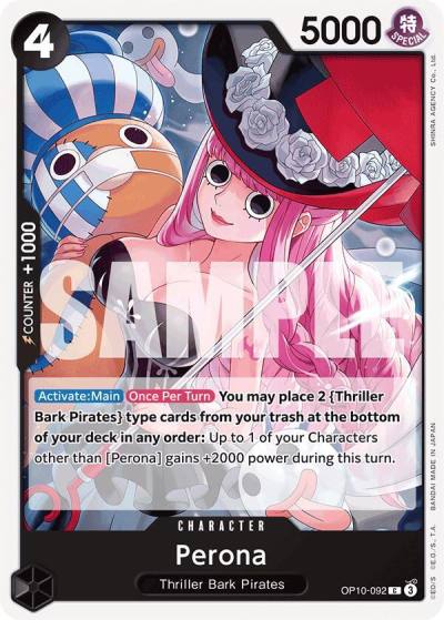 Perona (092) OP10-092 Royal Blood Card