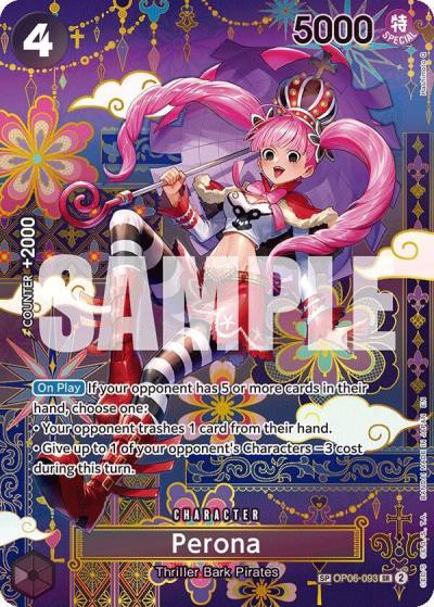 Perona - OP06-093 (SP) OP06-093 The Azure Sea's Seven Card