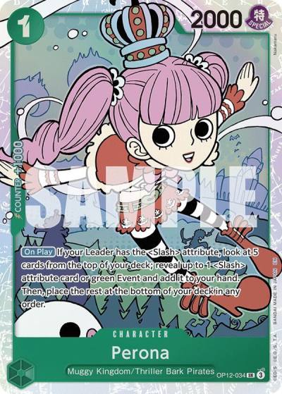 Perona OP12-034 Legacy of the Master Card