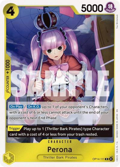 Perona - OP14-111 OP14-111 The Azure Sea's Seven Card