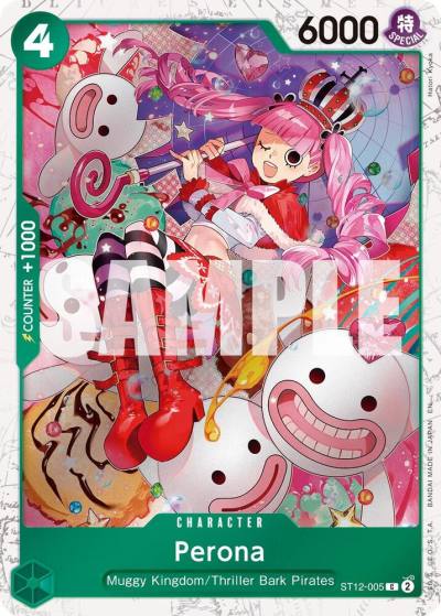 Perona (Pirate Foil) ST12-005 Premium Booster -The Best- Vol. 2 Card
