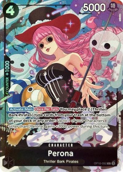 Perona (Premium Card Collection -Best Selection Vol. 4-) OP10-092 One Piece Promotion Cards Card