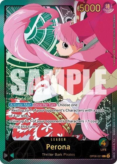 Perona (SP) OP06-021 Extra Booster: Anime 25th Collection Card