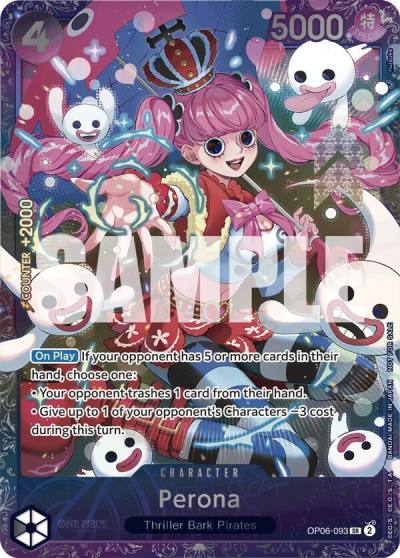 Perona (Treasure Cup 2024) OP06-093 One Piece Promotion Cards Card