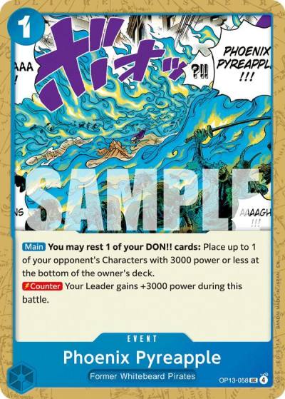 Phoenix Pyreapple OP13-058 Carrying On His Will Card