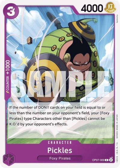 Pickles OP07-069 500 Years in the Future Card
