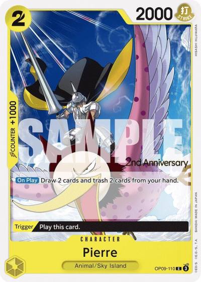 Pierre OP09-110 Emperors in the New World: 2nd Anniversary Tournament Cards Card