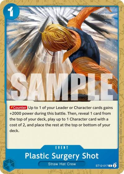 Plastic Surgery Shot - ST12-017 (Reprint) ST12-017 Premium Booster -The Best- Vol. 2 Card