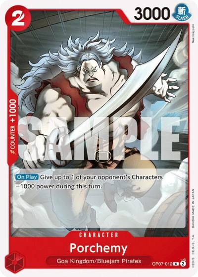 Porchemy OP07-012 500 Years in the Future Card