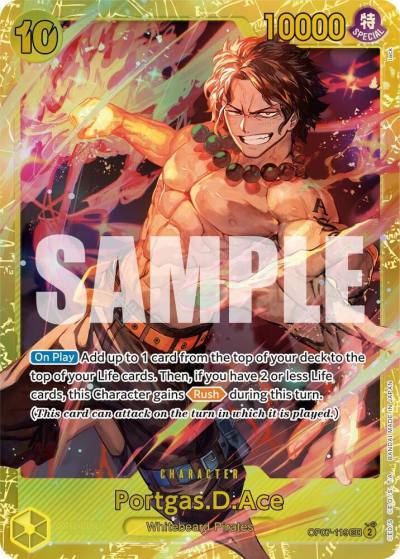 Portgas.D.Ace (119) OP07-119 500 Years in the Future Card