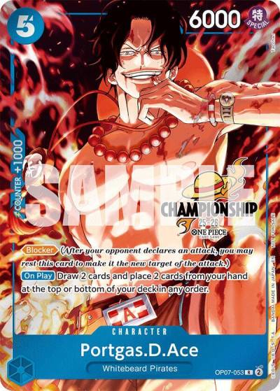 Portgas.D.Ace (CS 25-26 Celebration Pack) OP07-053 One Piece Promotion Cards Card