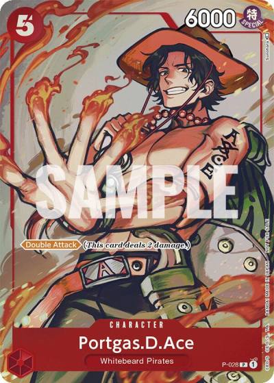 Portgas.D.Ace (Event Pack Vol. 1) P-028 One Piece Promotion Cards Card