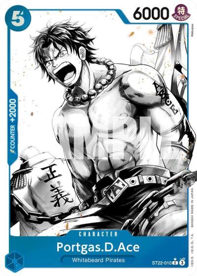 Portgas.D.Ace (Parallel) ST22-010 Starter Deck 22: Ace & Newgate Card