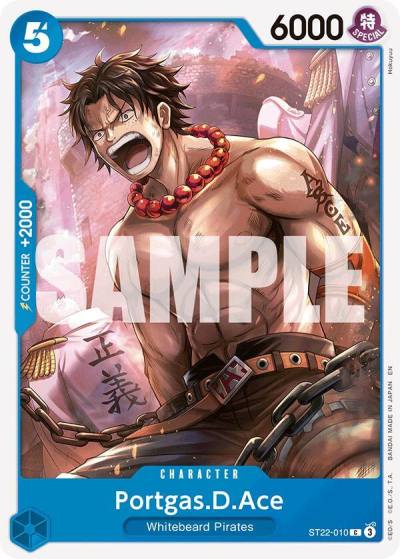 Portgas.D.Ace ST22-010 Starter Deck 22: Ace & Newgate Card