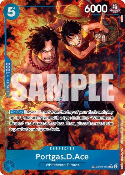Portgas.D.Ace (TR) OP08-052 Royal Blood Card