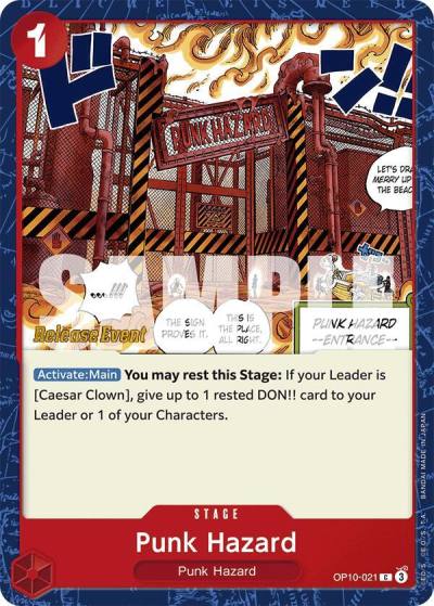Punk Hazard OP10-021 Royal Blood Release Event Cards Card