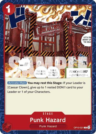 Punk Hazard OP10-021 Royal Blood Card
