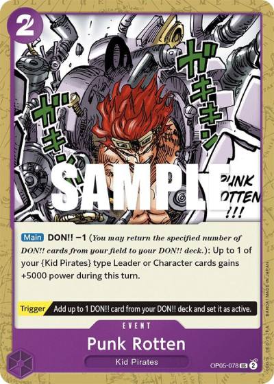 Punk Rotten OP05-078 Awakening of the New Era Card