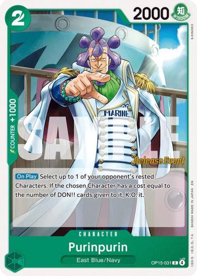 Purinpurin OP15-031 Adventure on Kami's Island Release Event Cards Card