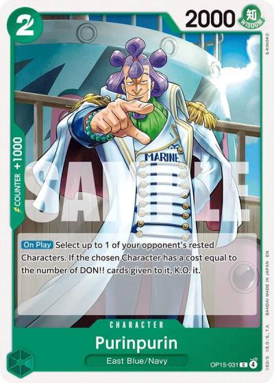 Purinpurin OP15-031 Adventure on Kami's Island Card