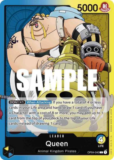 Queen (040) OP04-040 Kingdoms of Intrigue Card