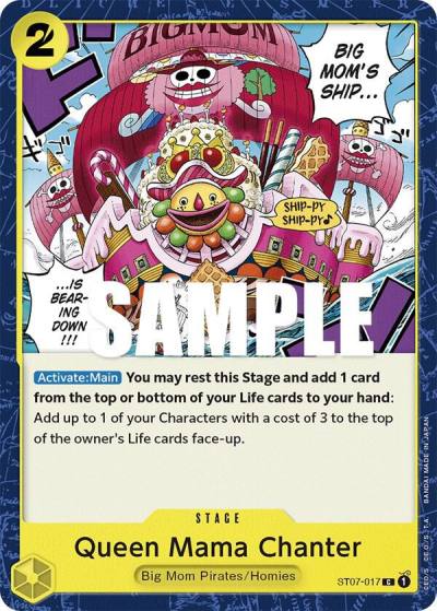 Queen Mama Chanter ST07-017 Starter Deck 7: Big Mom Pirates Card