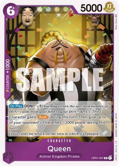 Queen OP01-097 Romance Dawn Card
