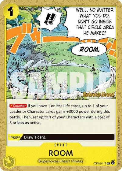 ROOM OP10-117 Royal Blood Release Event Cards Card