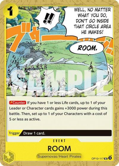 ROOM OP10-117 Royal Blood Card
