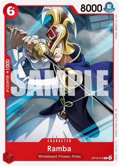 Ramba OP16-016 The Time of Battle Card